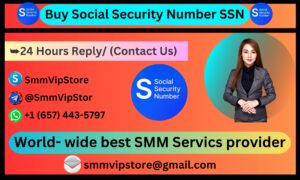 Buy Social Security Number SSN